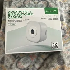 Aquatic Pet And Bird Watcher Camera  2.4GHz Y 5GHz Super Easy Installation New.