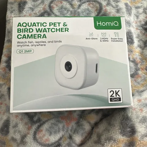 Aquatic Pet And Bird Watcher Camera  2.4GHz Y 5GHz Super Easy Installation New.