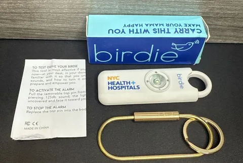Birdie Women's Personal Safety Alarm - New In Package New