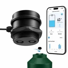 NESTOOL Smart WiFi Water Level Sensor, Ultrasonic Water Tank Level Monitor fo...
