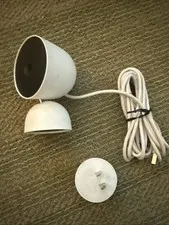 Google Nest Security Cam Indoor 1080p Wired 2nd Gen. GJQ9T (White Snow)