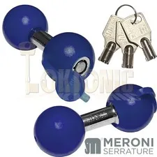 Meroni 36mm Motorcycle Disc Lock Cycle Bike High Security Padlock Made In Italy