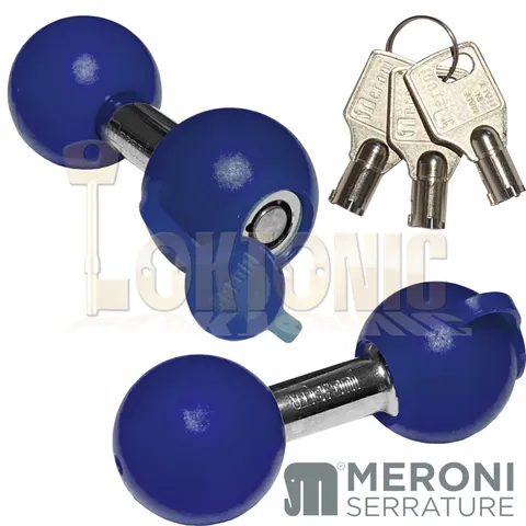 Meroni 36mm Motorcycle Disc Lock Cycle Bike High Security Padlock Made In Italy