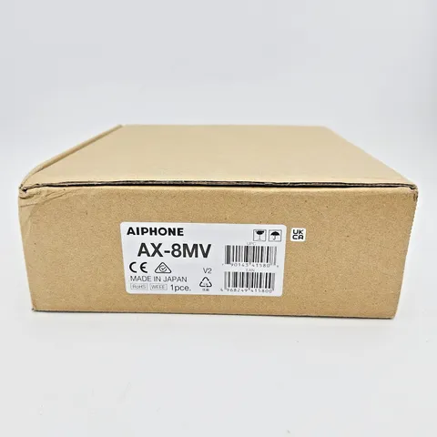 Aiphone AX-8MV V2 Video Master Station Intercom Color Monitor Surface Mount