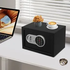 Offices Security Safes Cash Box Button/Key Hotel Steel Digital Safe Box Lock