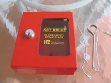 HPC Emergency Key Box- 6.625" H x 5.75" W x 2" D, Weight 2lb 6 oz.