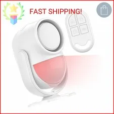Luckydeer 125dB Loud Motion Sensor Alarm with 328ft Remote Control (40ft PIR Det
