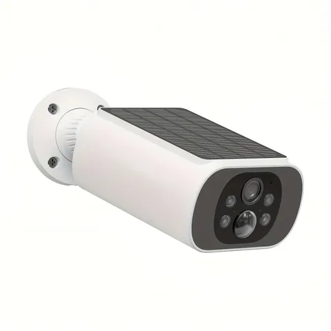 Solar Security Camera WiFi 1440p Wireless Battery Powered Energy Outdoor IP65