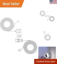 Indoor/Outdoor Power Adapter USB-C for Outdoor Cam Plus, Stick Up Cam Pro, Sp...
