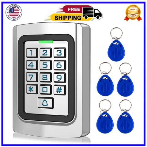 Wired Access Control Keypad Waterproof Keyless Entry System for Garage Door