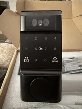 Smart Lock with Camera and Doorbell 3D Face ID, Fingerprint Keyless Entry
