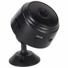 2x HD Indoor WiFi Wireless IP Surveillance Cameras Black MicSpeaker USB Magnetic