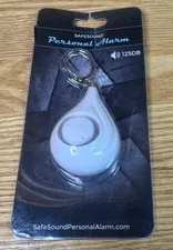 Safesound Personal Alarm Keychain Safety Alert Keychain Loud Alarm Simple Push