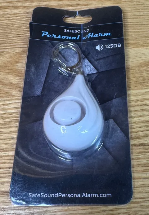 Safesound Personal Alarm Keychain Safety Alert Keychain Loud Alarm Simple Push