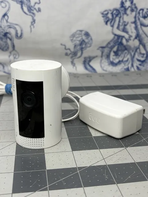 Ring Indoor Cam (1st Gen) Plug-In HD Security Camera 5UM4E5 W/ Power Cable (B4)