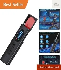 Hidden Camera Detectors,Spy Camera Finder,Portable Hidden Bug and Camera Dete...