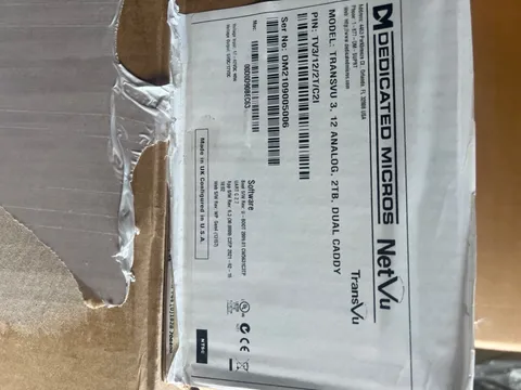 DEDICATED MICOS DVR TRANSVU 3 