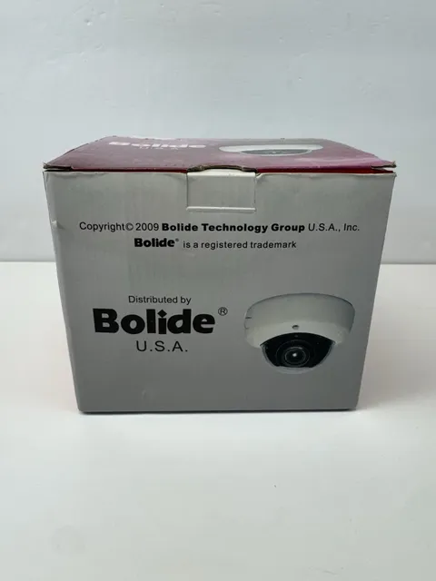 Bolide BC7009AVAIR Outdoor IR Dome Security Camera 4-9mm Lens BNC CCTV Untested