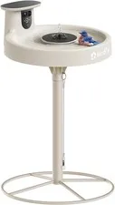 Birdfy Smart Bird Bath with Camera Solar Powered & Solar Fountain & Stand, Du...