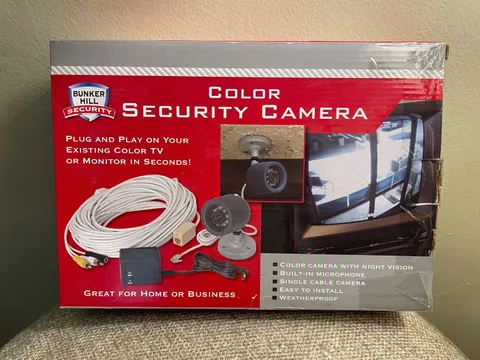 Bunker Hill 95914 Security Camera Color  in Box Weatherproof Night Vision