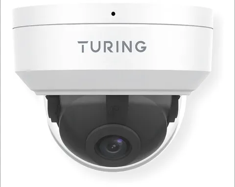 Turing TP-MFD8M28 SMART 8MP IR Dome IP Camera, White; 2.8mm Lens