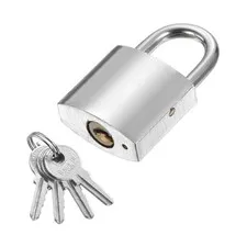 20 x 35 mm Heavy Duty Lock Alloy Steel High Security Padlock with 4 Keys