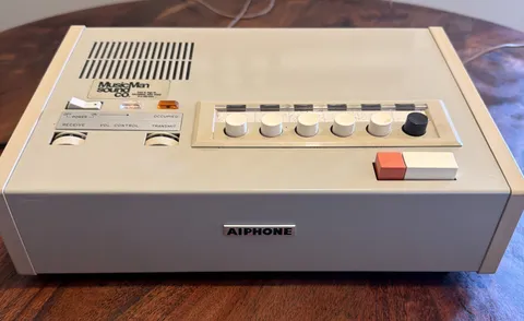 Vintage AIPHONE AP-5S Music Man Sound Co. With 3 Transistors Model V-A, Untested
