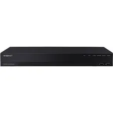 Hanwha ARN-1610S A Series 16-Channel PoE NVR, 80 Mbps, Black