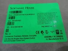 Software House ESTAR-POE1 Edgestar Poe Plus Module PoE 48VDC Rev J0 (NEW)