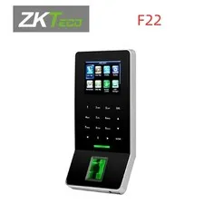 ZKTeco F22 WiFi TCP/IP Ultra-thin Fingerprint Touch Screen Time Attendance