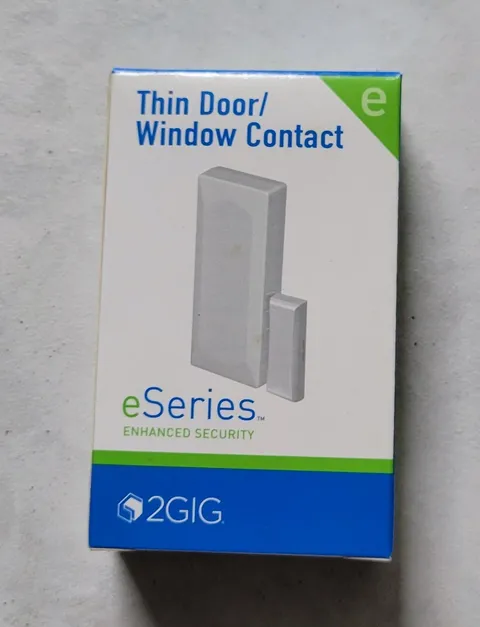 2gig DW10E Wireless Thin Door & Window Sensor