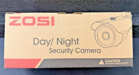 ZOSI Day Night Security Camera 4-in-1 Outdoor CCTV Bullet Camera Open Box