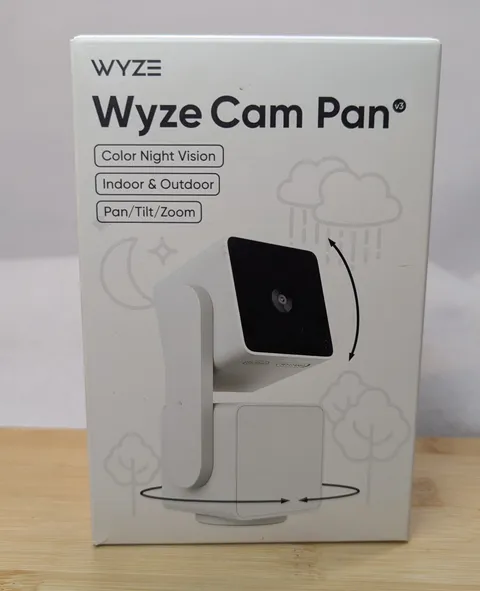 Wyze Cam Pan V3 1080p Indoor/Outdoor Wi-Fi PTZ Smart Home Camera