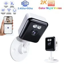 3MP Security WiFi Camera Home Baby/Pet Monitor Surveillance Home 2K Cam 5G+2.4G
