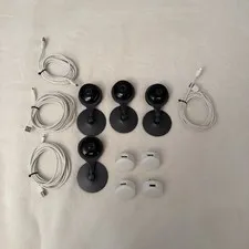 LOT of 4 Google Nest Cam Indoor Security Camera  A0005 tested! Read Description!