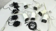 Wifi Wireless or Wired Camera Set of 6. Working when removed