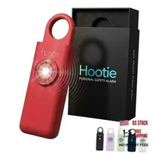 Personal Safety Alarm for Women, Men and Kids — 130dB Personal Alarm Red