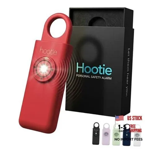 Personal Safety Alarm for Women, Men and Kids — 130dB Personal Alarm Red