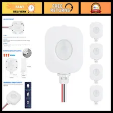 360° Ceiling Motion Sensor Switch - High Bay Light Fixture, 120/277VAC, UL Appro