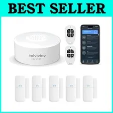 Wireless Smart Home Security - Alexa Compatible Alarm System