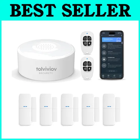 Wireless Smart Home Security - Alexa Compatible Alarm System
