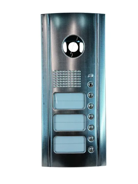 Bticino 333564 6 Button Video Sound Monoblock Stainless Steel