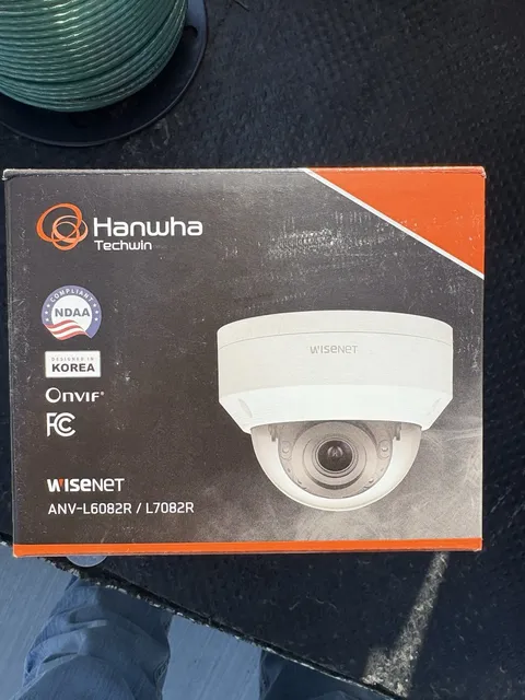Hanwha Techwin ANV-L6082R 2MP IP Camera, PoE, Motorized Varifocal, IR LED