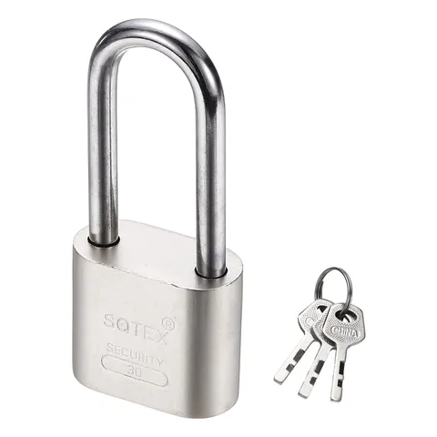 68 x 30 mm Heavy Duty Lock Alloy Steel High Security Padlock with 3 Keys
