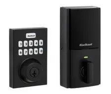 Kwikset 620 Contemporary Keypad Smart Lock - Matte Black (98930-007) ZWave - NEW