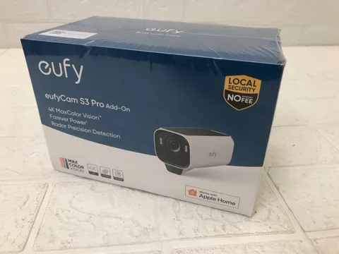 Anker Eufy eufyCam S3 Pro Add-on Camera (Outdoor Security Camera) Solar Charging