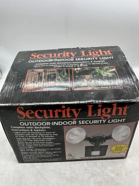 Catalina Security Infrared Motion Sensor & Outdoor Light Control Model 4060 NIOB