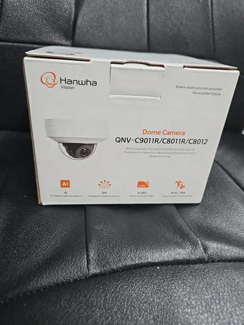 Hanwha Vision QNV-C9011R 8MP IR Dome IP Camera 3MM