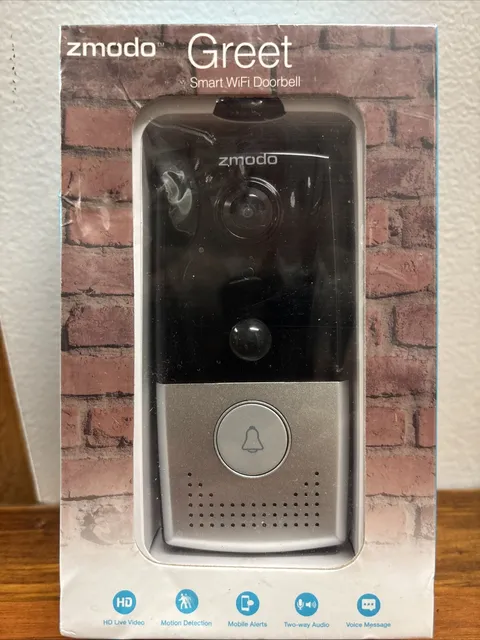 Zmodo Greet Smart WiFi Video Doorbell Model ZH-CJGBC