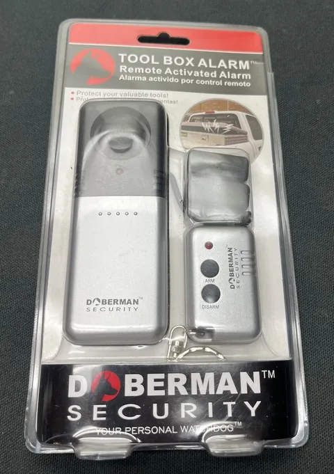 Doberman Security Multi-purpose Tool Box Alarm W/Remote SE-0205 Brand New Sealed